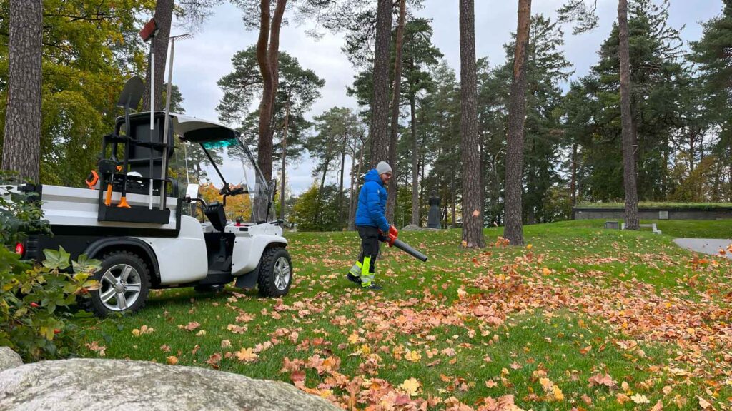 paxster utility in park and landscape maintenance