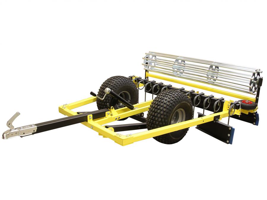 Riding arena leveler and groomer